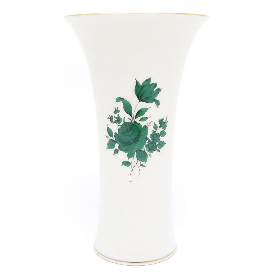 アウガルテン 花瓶 マリアテレジア バラ ローズ フラワーベース トランペットフォルム 陶磁器 ガラス製品 つるや質店 通販 Yahoo ショッピング