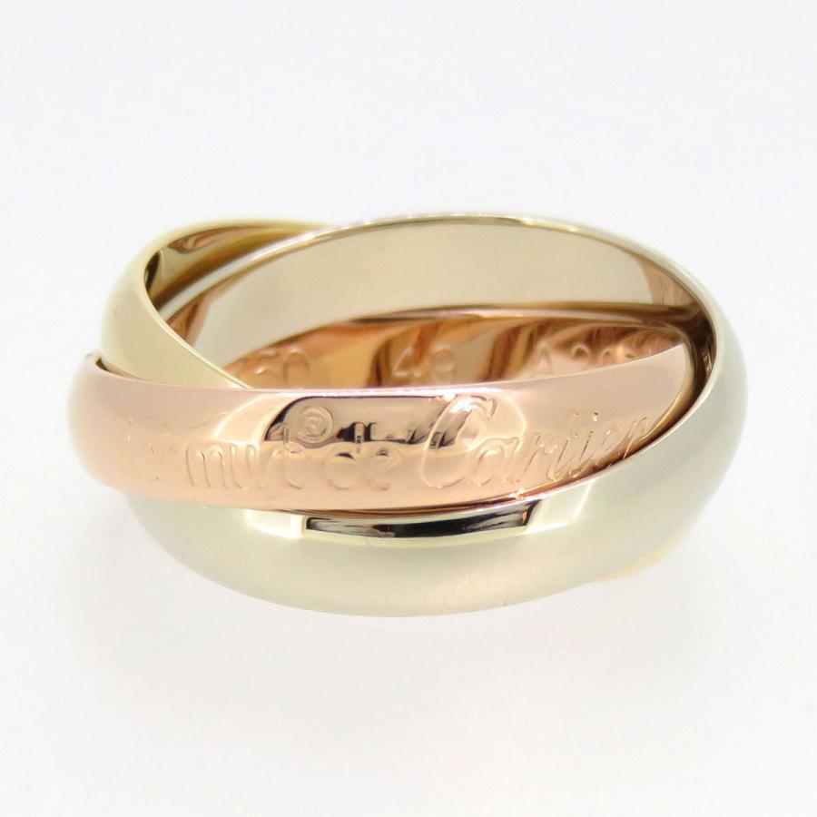 最も優遇 カルティエ トリニティ リング イエローゴールド ホワイトゴールド ピンクゴールド 750 K18yg K18wg K18pg レディース ジュエリー 現金特価 Kslcity Com My