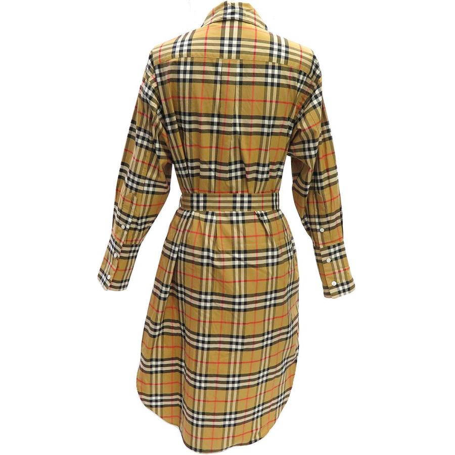 バーバリー バーバリーロンドン チェック シャツ ワンピース フライフロント ドレス レディース アパレル つるや質店 通販 Yahoo ショッピング