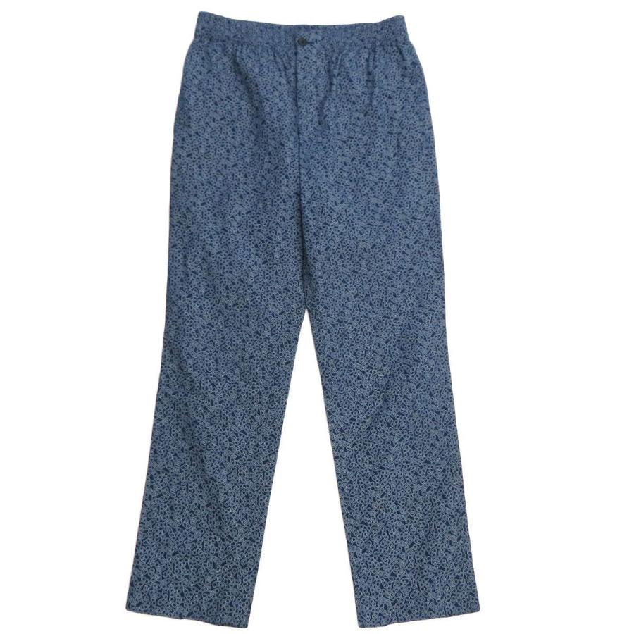 正規品 エルメス シェーヌダンクル柄 コットン パンツ 総柄 ネイビー レディース 美品 アパレル 安い購入 Zoetalentsolutions Com