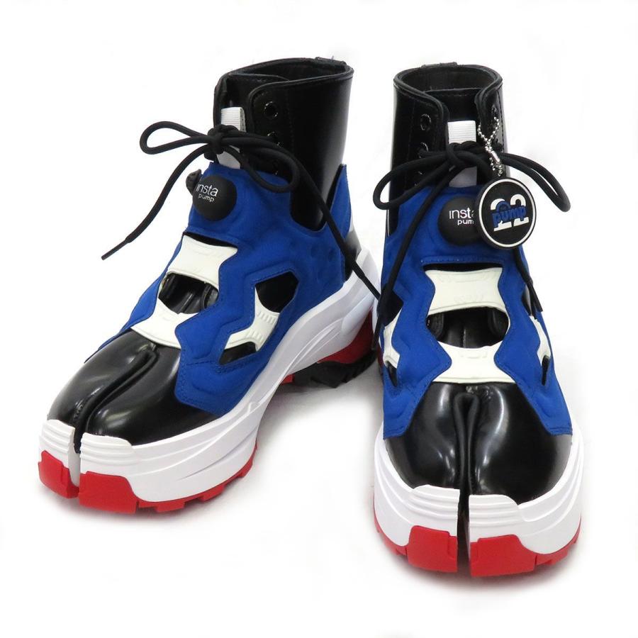 21人気新作 コラボ スニーカー ハイカット メンズ マルジェラ メゾン メゾン アパレル 未使用品 メンズ コラボ メゾンマルジェラ リーボック スニーカー ポンプフューリー インスタ タビ マルジェラ シューズ Inovamolde Com