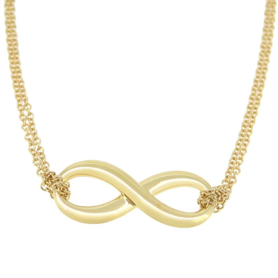 Tiffany ティファニー インフィニティー ネックレス Au750 4.4g-