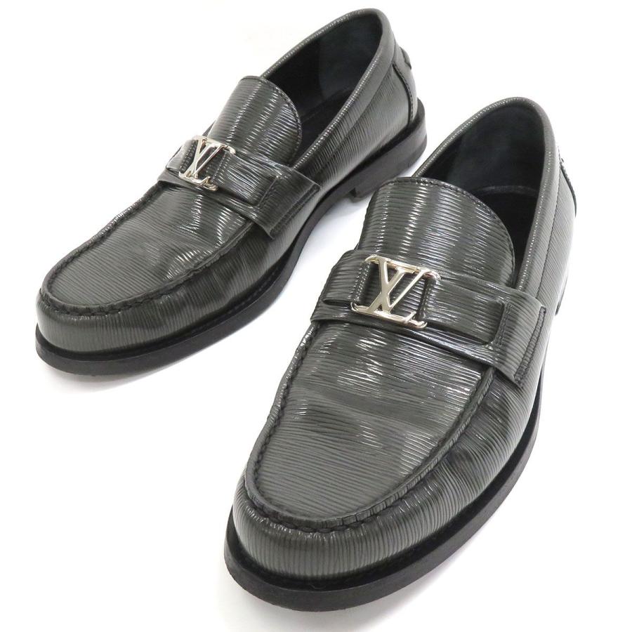 ローファー スリッポン ルイヴィトン LOUIS VUITTON 黒 エピ bckediri