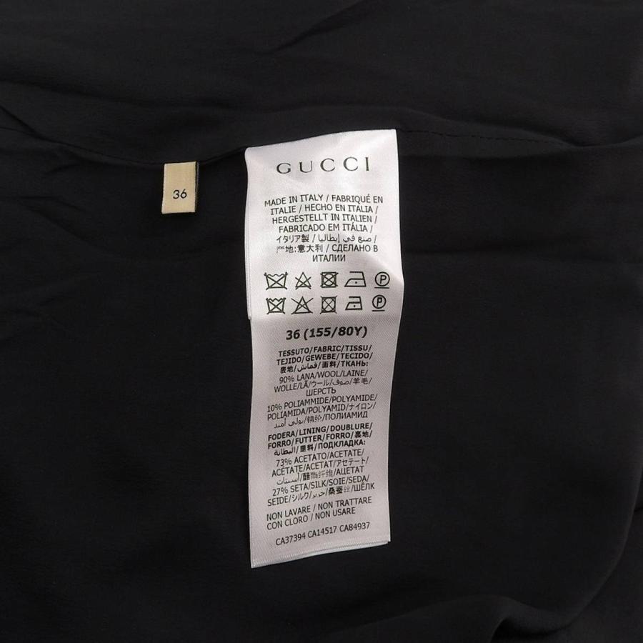 グッチ ラメ ツイード ワンピース 643341 レディース ブラック GUCCI 中古 【アパレル・小物】｜turuya783｜05