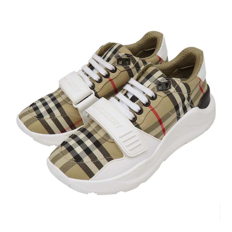 BURBERRY バーバリー チェック レザー スニーカー 80505091 レディース 