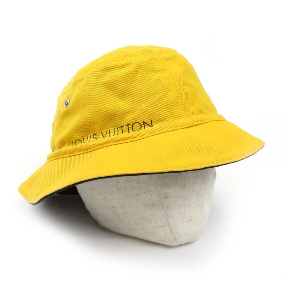 ルイヴィトン LV バケットハット モノグラム デニム リバーシブル