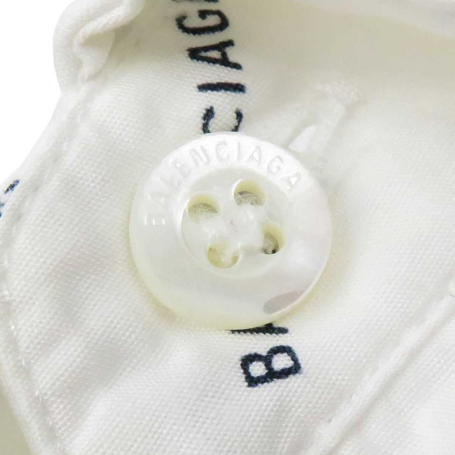 バレンシアガ オールオーバーロゴ ロングスリーブ シャツ 534333  