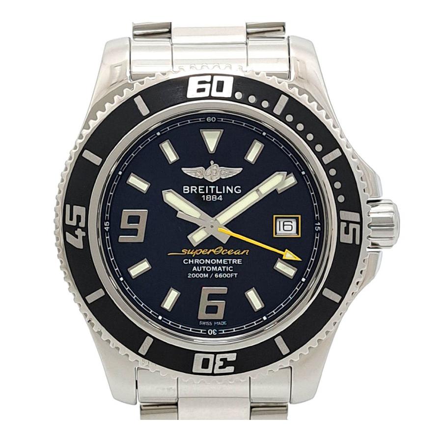 ブライトリング スーパーオーシャン 44 デイト A17391 自動巻き  