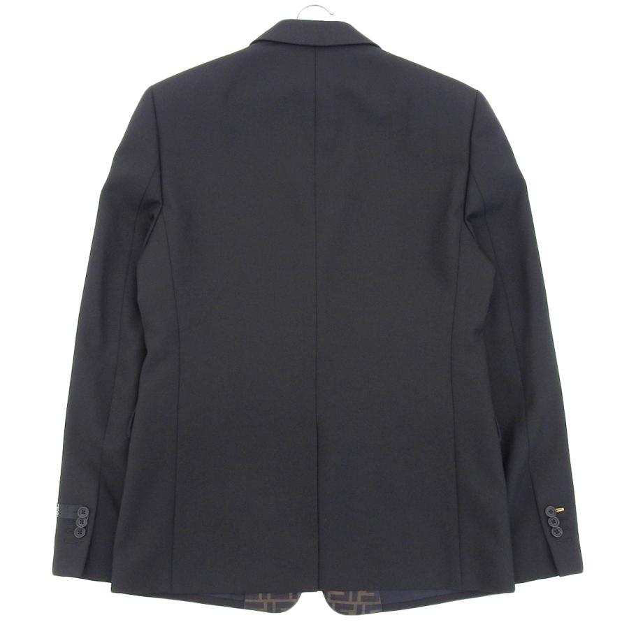 FENDI フェンディ FFロゴ テーラードジャケット FJ0567 A9N1 FENDI フェンディ FFロゴ テーラードジャケット FJ0567 A9N1