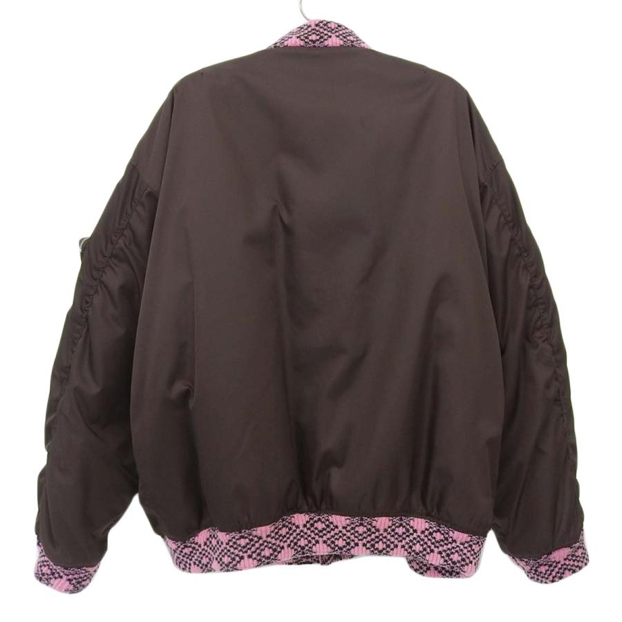 PRADA プラダ ナイロン ボンバージャケット サイズ48 中古・古着通販】PRADA (プラダ) ReNylonボンバージャケット ブラック