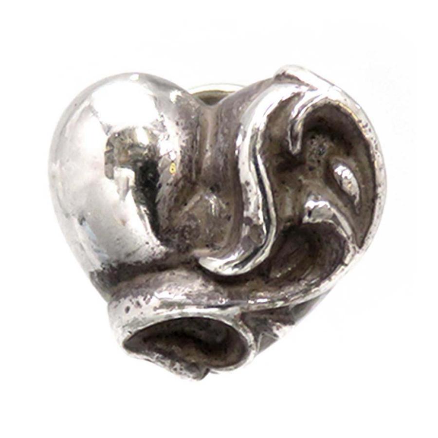 Chrome Heart クロムハーツ SV925 K14 ハートスタッドピアス