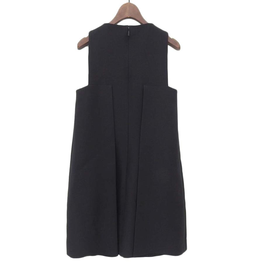 フェンディ スタッズ ビジュー ノースリーブ ワンピース FD8894  