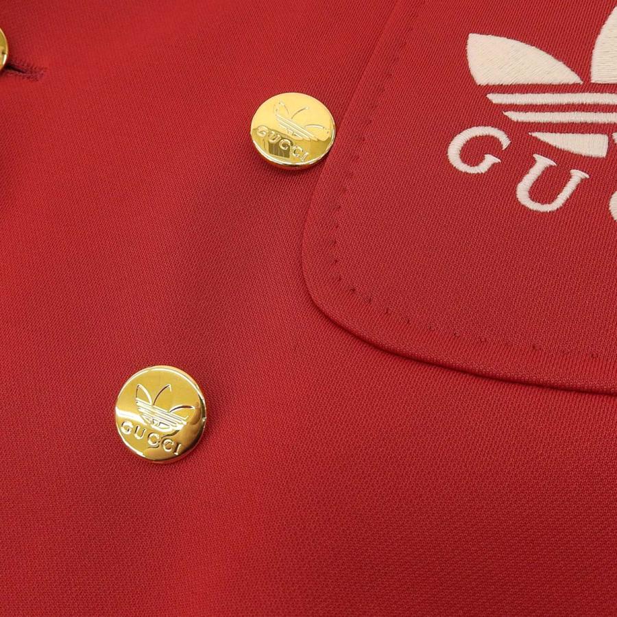 グッチ アディダス コラボ ノーカラー ジャケット 707683 メンズ 