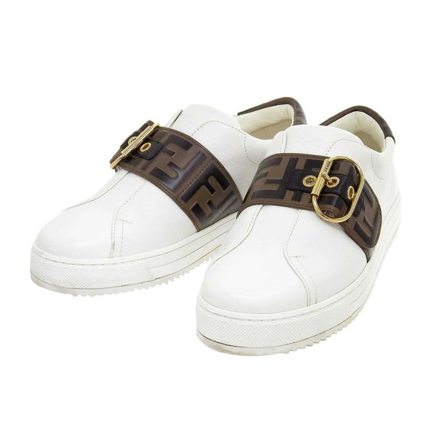 FENDI フェンディ FF レザー スニーカー 8E6734 レディース FENDI フェンディ FF レザー スニーカー 8E6734 レディース