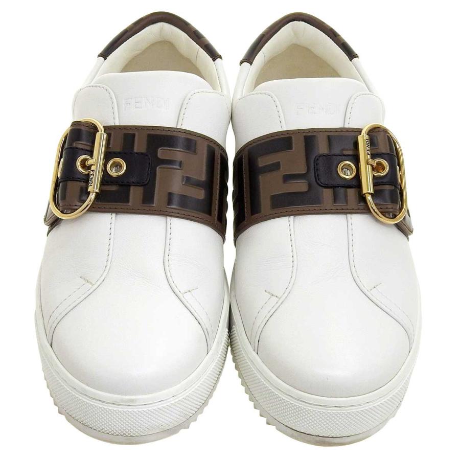 FENDI フェンディ FF レザー スニーカー 8E6734 レディース FENDI フェンディ FF レザー スニーカー 8E6734 レディース