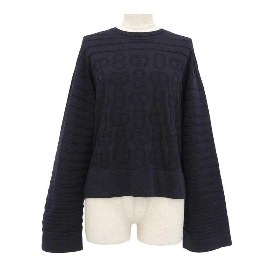 HERMES エルメス シェーヌダンクル ニット 3E2614D3 レディース 