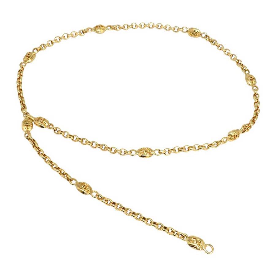 CHANEL シャネル ココマーク ヴィンテージ チェーンベルト GP 