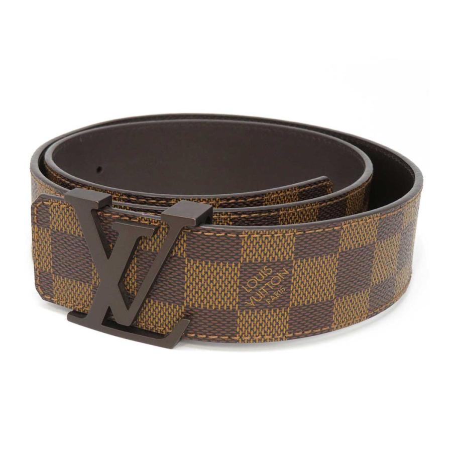 LOUIS VUITTON ルイヴィトン LV イニシャル 40MM ベルト ダミエ 85/34  