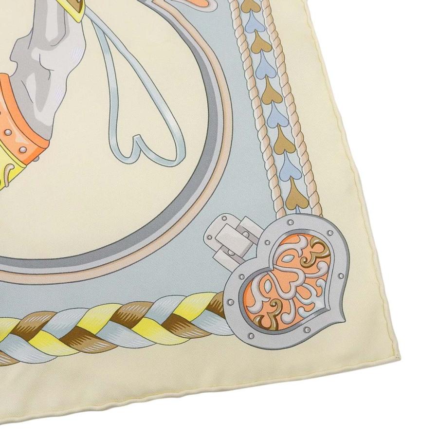 HERMES エルメス カレ90 HARNAIS DE COEUR アルネ ドゥ クール 
