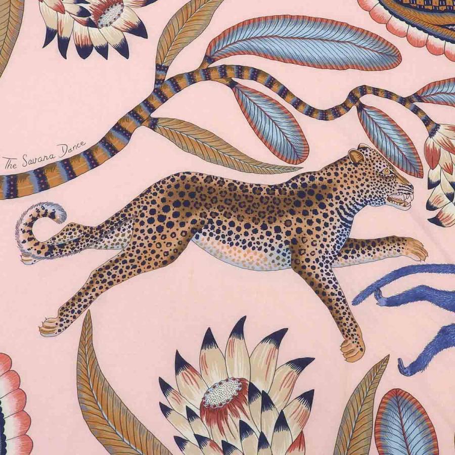 HERMES エルメス カレジェアン 140 THE SAVANA DANCE サバンナのダンス 