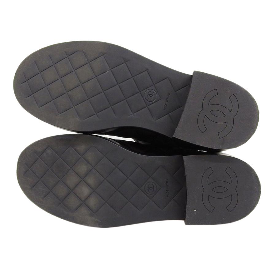 CHANEL シャネル ココマーク マトラッセ ショートブーツ G45125 CHANEL シャネル ココマーク マトラッセ ショートブーツ G45125