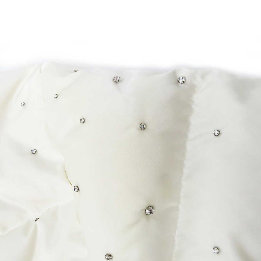 miu ミュウミュウ ラインストーン ダウンジャケット ML650 1XBE  