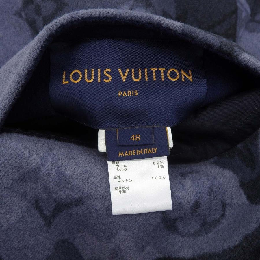 LOUIS VUITTON ルイヴィトン モノグラム カモフラ リバーシブル ウール 