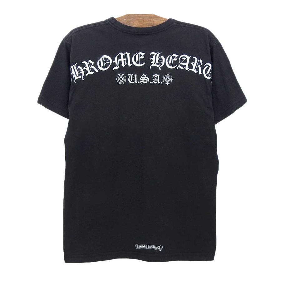 Chrome Hearts 黒 Tシャツ バックプリント