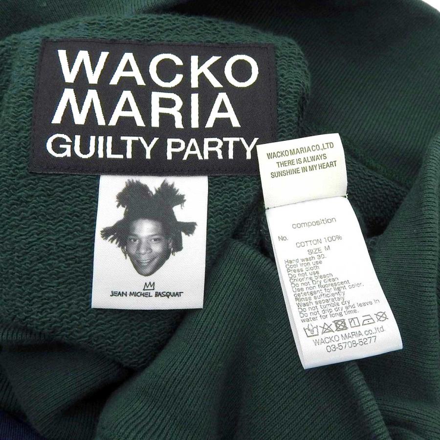 WACKO MARIA ワコマリア バスキア コラボ スウェット メンズ グリーン 
