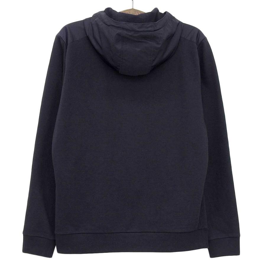 PRADA プラダ ジップアップ コットン パーカー 切り替え ナイロン 