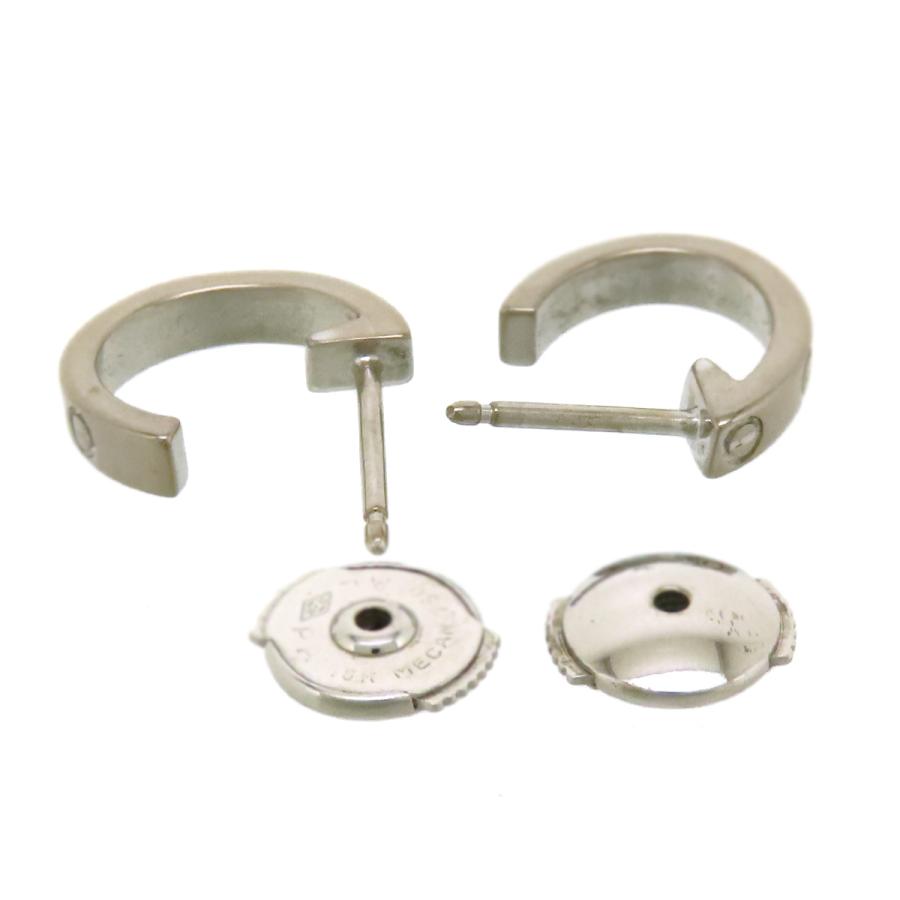 Cartier カルティエ ミニ ラブ ピアス B8028900 750 18K (K18WG) ユニ  