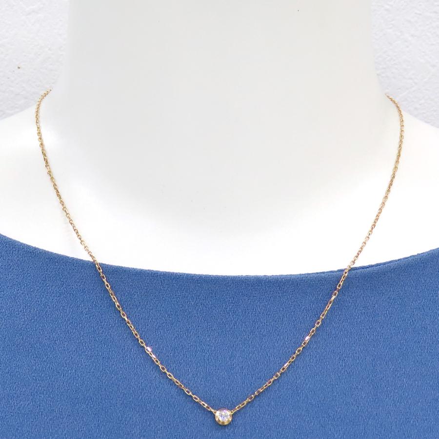 Cartier カルティエ ディアマン レジェ ネックレス SM B7215700 Au750 
