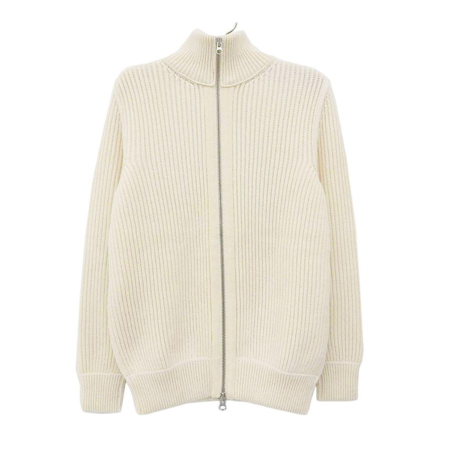美品メゾン　マルジェラ　ホワイトカーディガン XS〜Mサイズ相当 美品メゾンマルジェラホワイトカーディガン XS〜Mサイズ相当