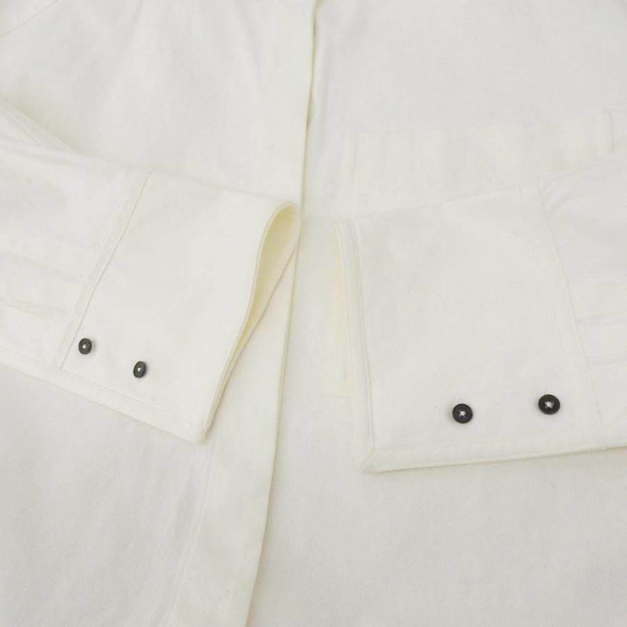 JIL SANDER ジルサンダー コットン ノーカラー シャツ JSWO606205 