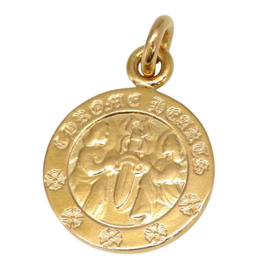 クロムハーツ エンジェル メダルチャーム V2 ペンダントトップ 22K  