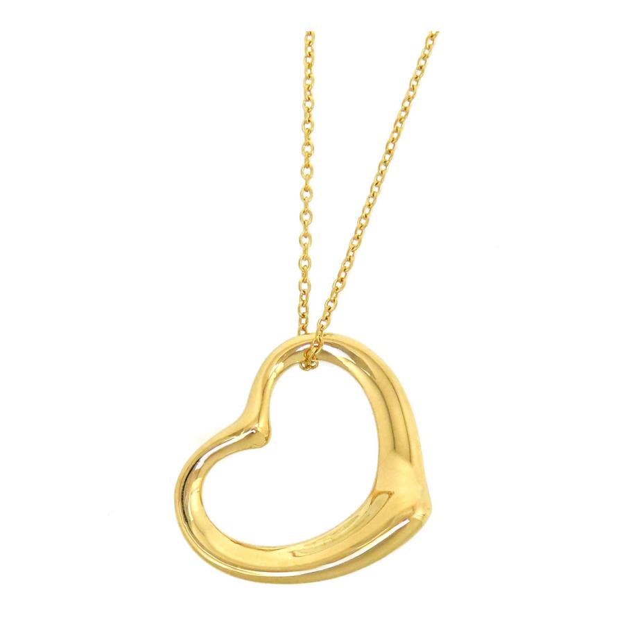 美品】TIFFANY &Co.オープンハートペンダントトップK18YG 4g