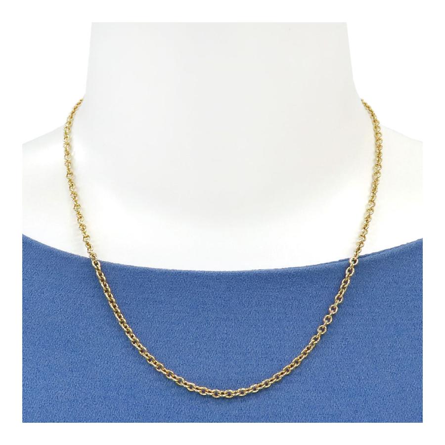 BVLGARI ブルガリ チェーン ネックレス 750 (K18YG) レディース 中古  