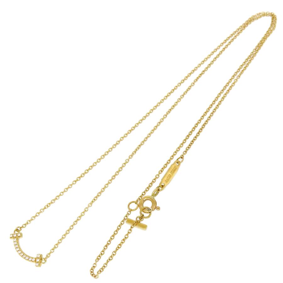 TIFFANY&Co. ティファニー Tスマイル ダイヤモンド ネックレス TIFFANY&Co. ティファニー Tスマイル ダイヤモンド ネックレス