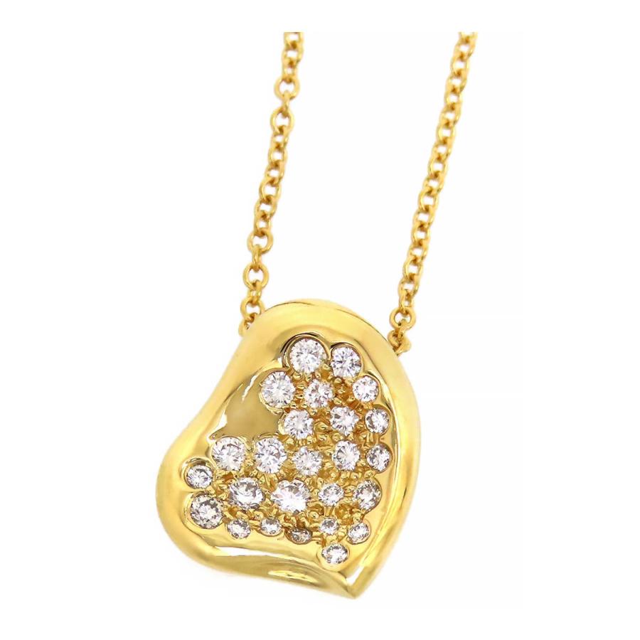 TIFFANY&Co. ティファニー フルハート ダイヤモンド ネックレス 750  