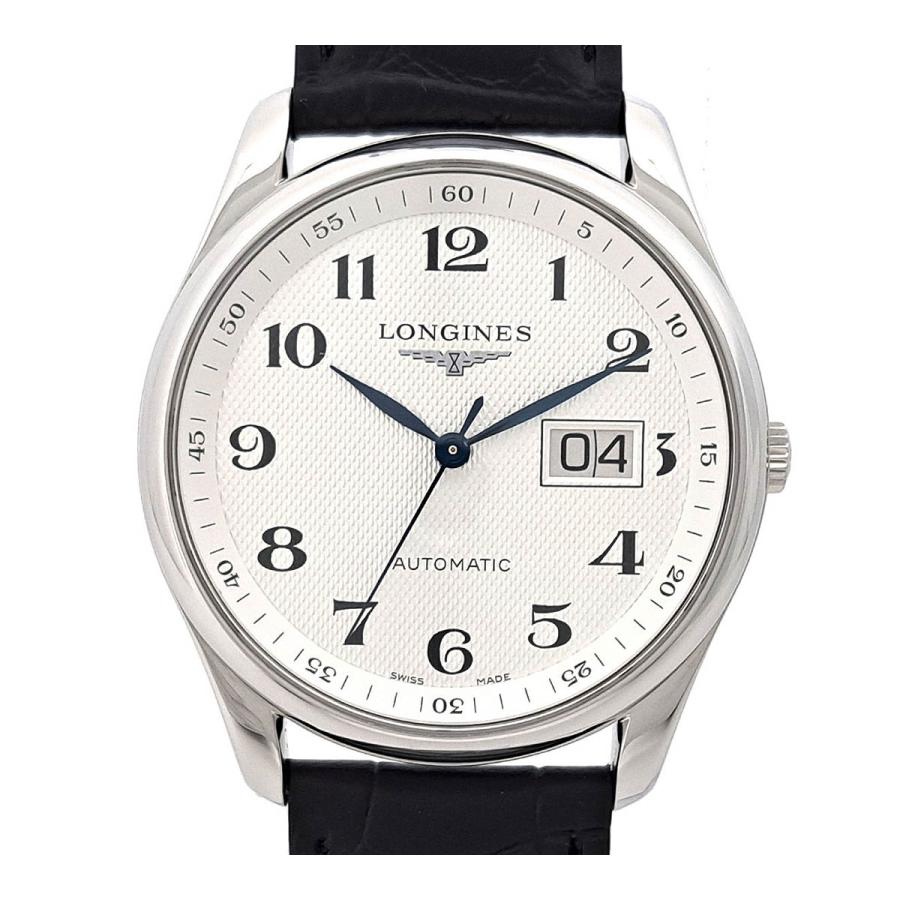 ［鑑定済］LONGINES ロンジン 自動巻き メンズ 腕時計 24石 LONGINES ロンジン マスターコレクション ビッグデイト L2.648.4
