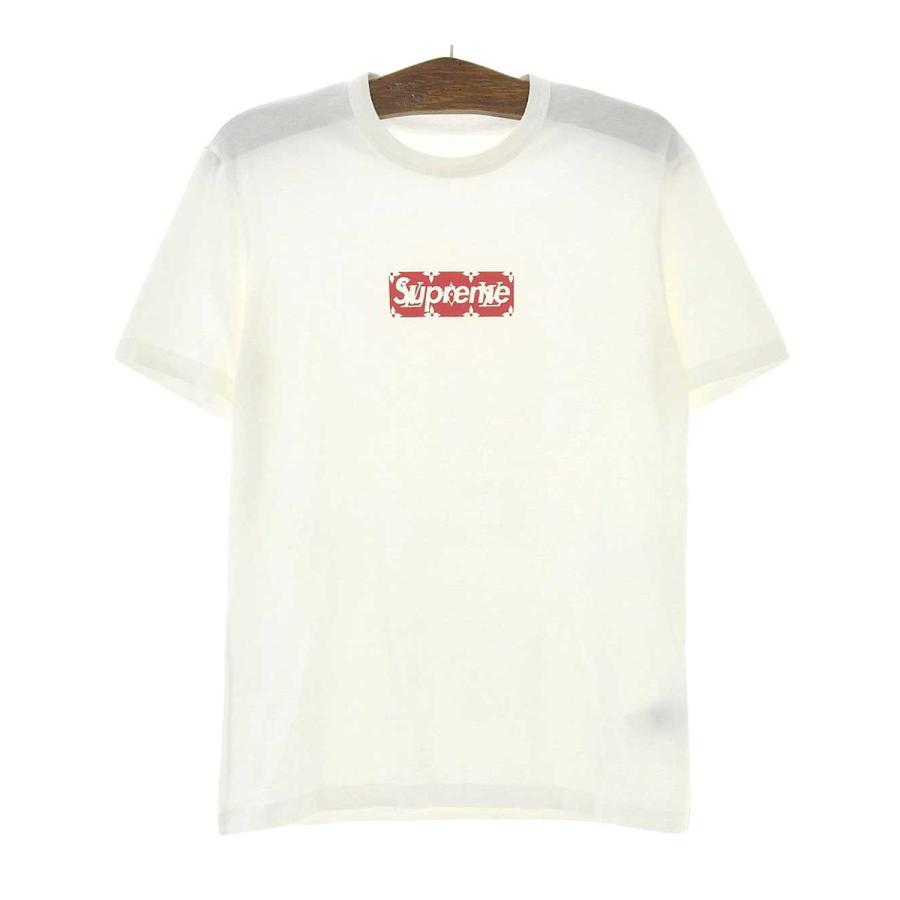 ルイヴィトン ×SUPREME シュプリーム コラボ LVボックス ロゴ T