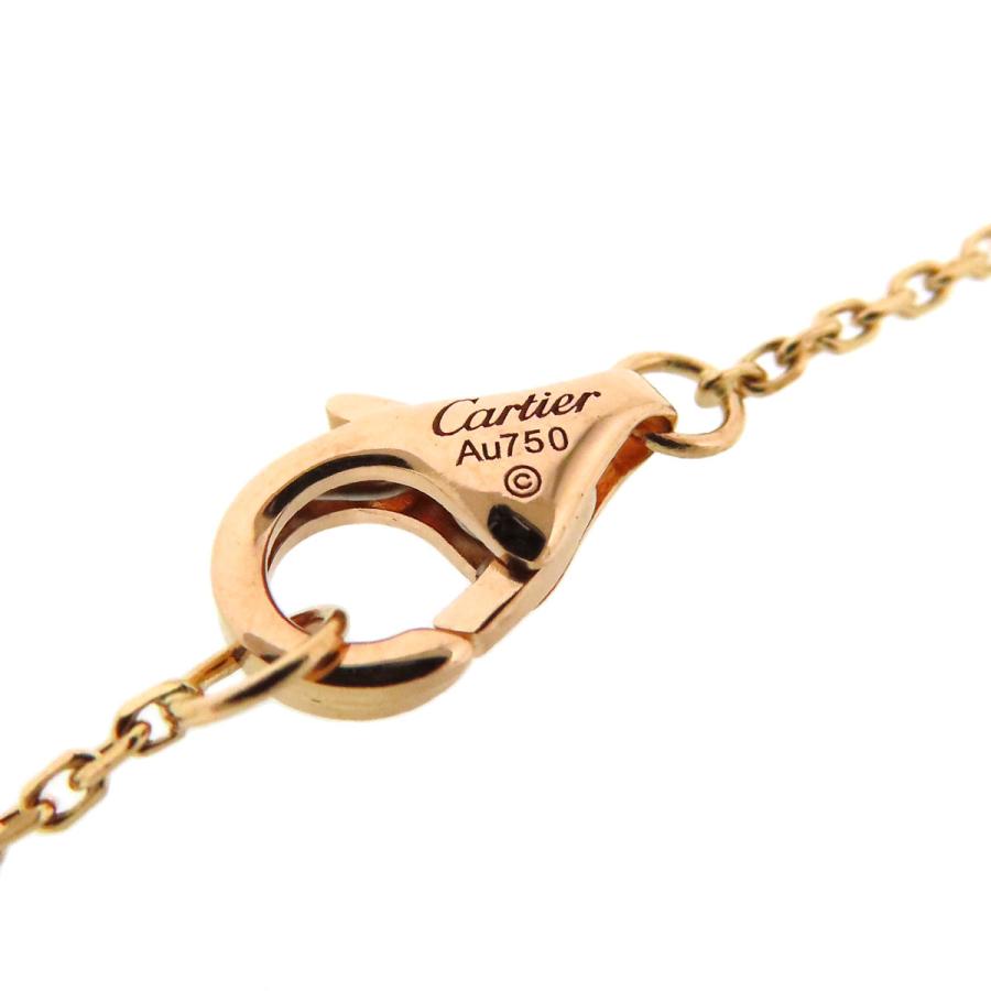 Cartier カルティエ ベビートリニティ ダイヤモンド ネックレス Au750  