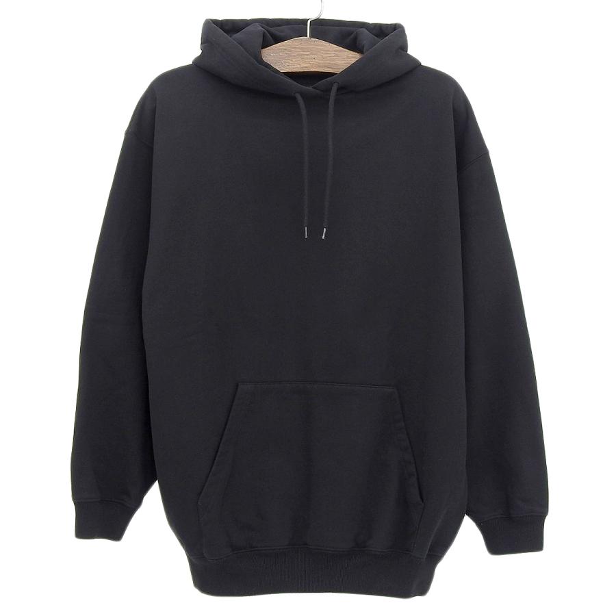 BALENCIAGA バレンシアガ　パーカー　ブラック BALENCIAGA バレンシアガ バックロゴ パーカー 570811 TAV37