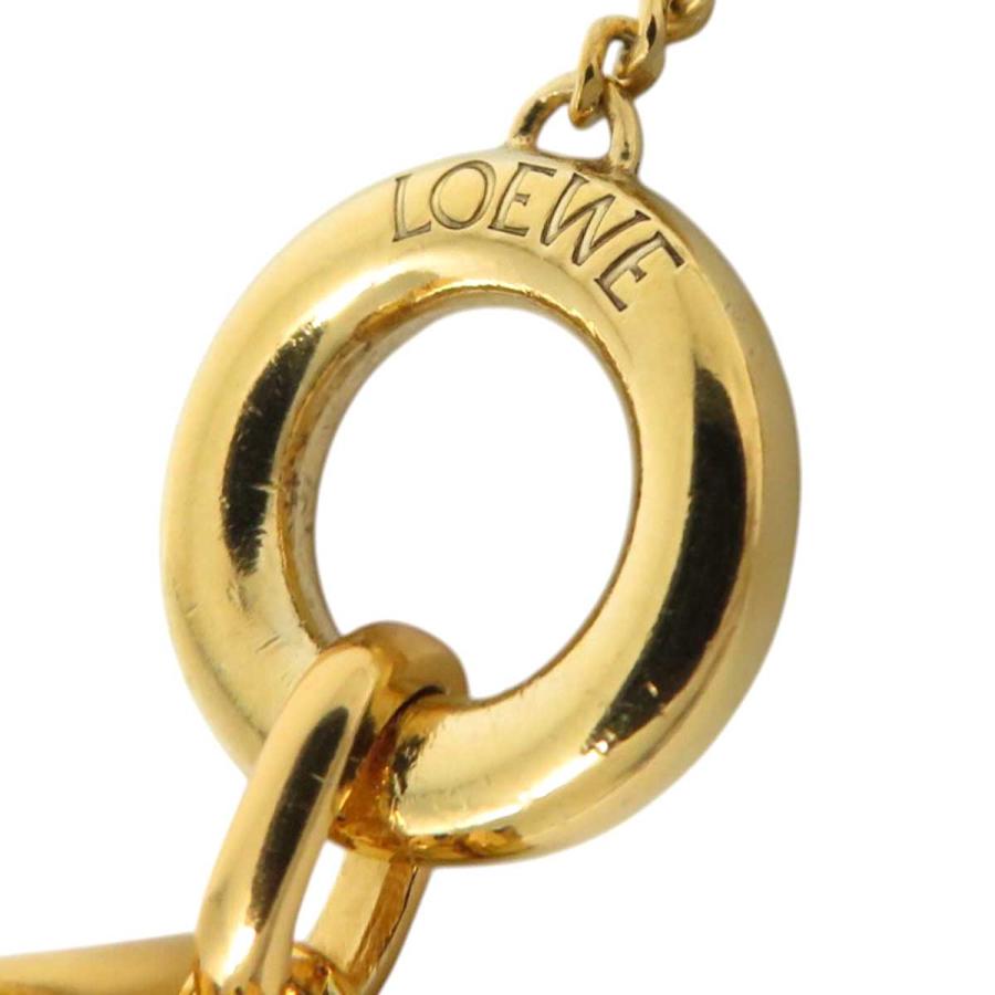 LOEWE ロエベ アナグラム ペンダント メタル ユニセックス 中古 LOEWE ロエベ アナグラム ペンダント メタル ユニセックス 中古
