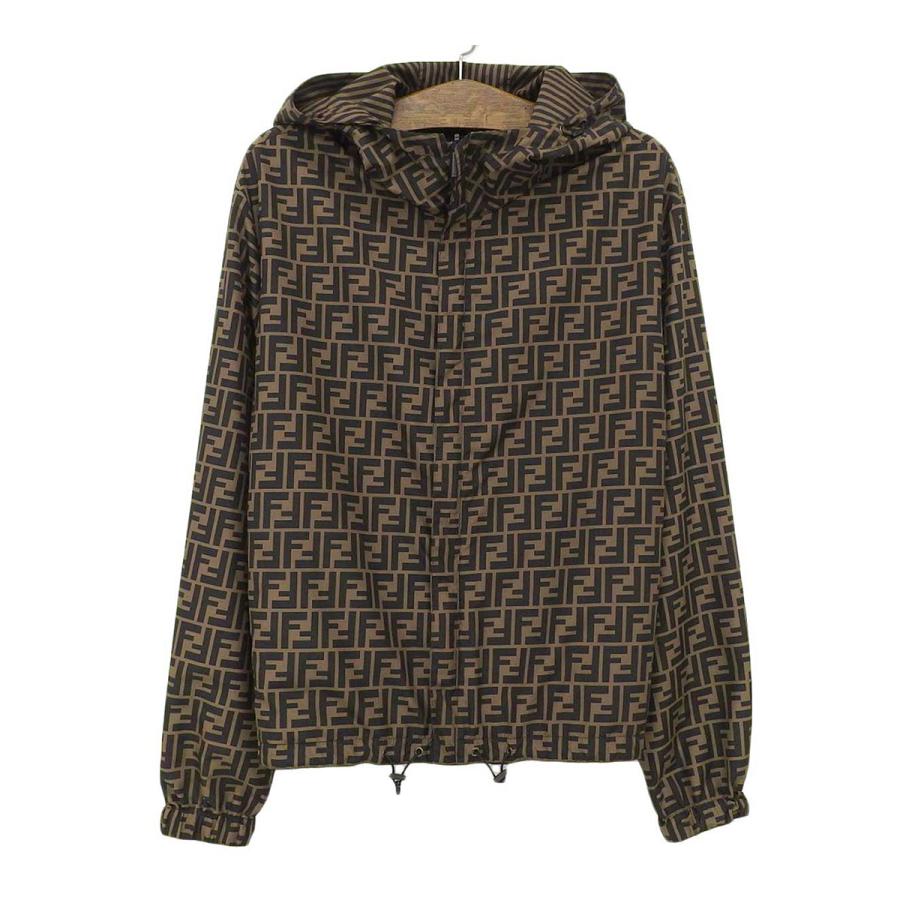 FENDI フェンディ リバーシブル フーデッド ジャケット FAA615