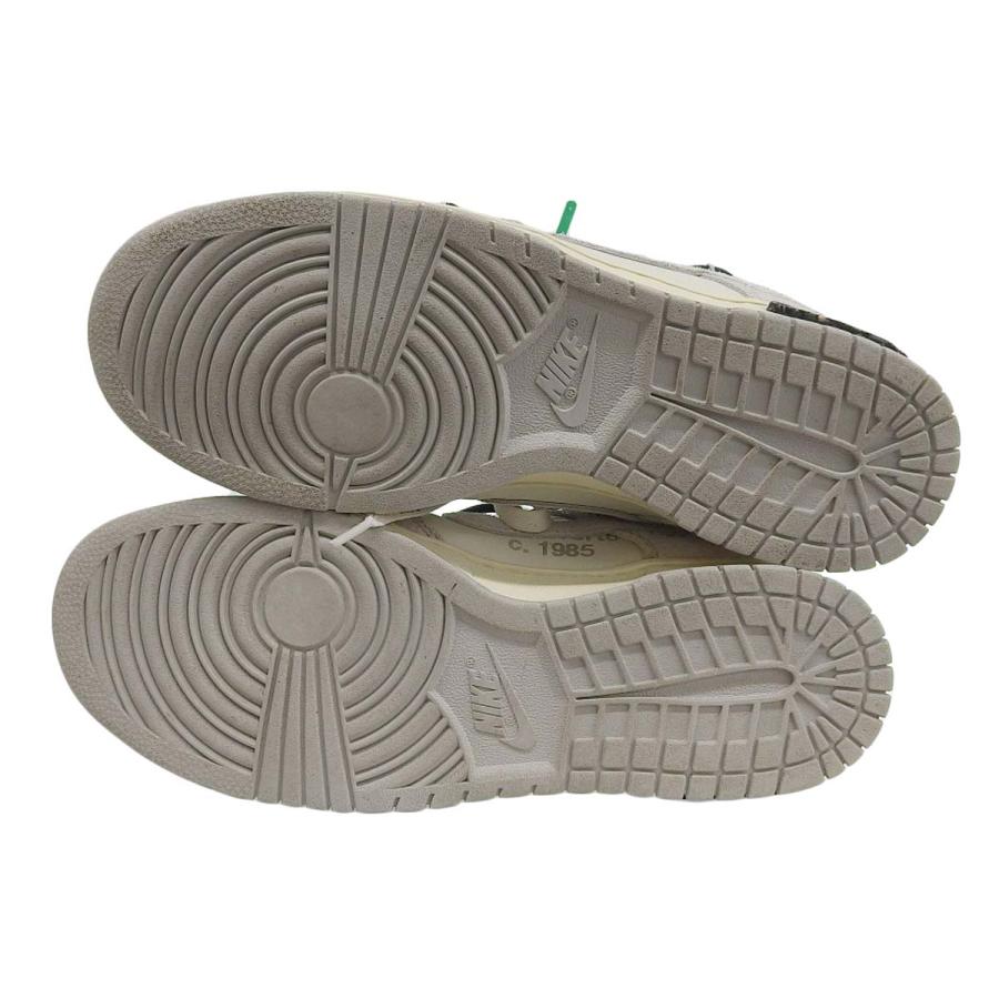 オフホワイト NIKE コラボ ダンク ロー 1 OF 50 20 スニーカー DJ0950  