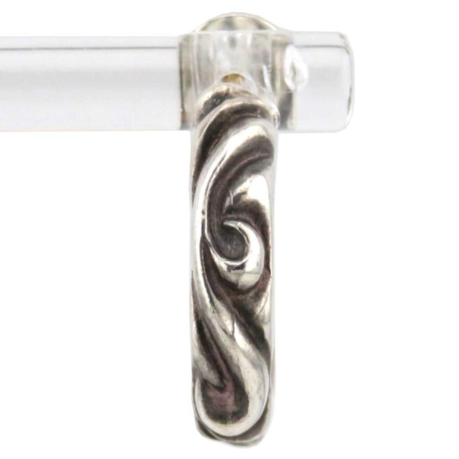 Chrom Heartsクロムハーツ SV925 14K スクロールフープピアス 【公式通販】