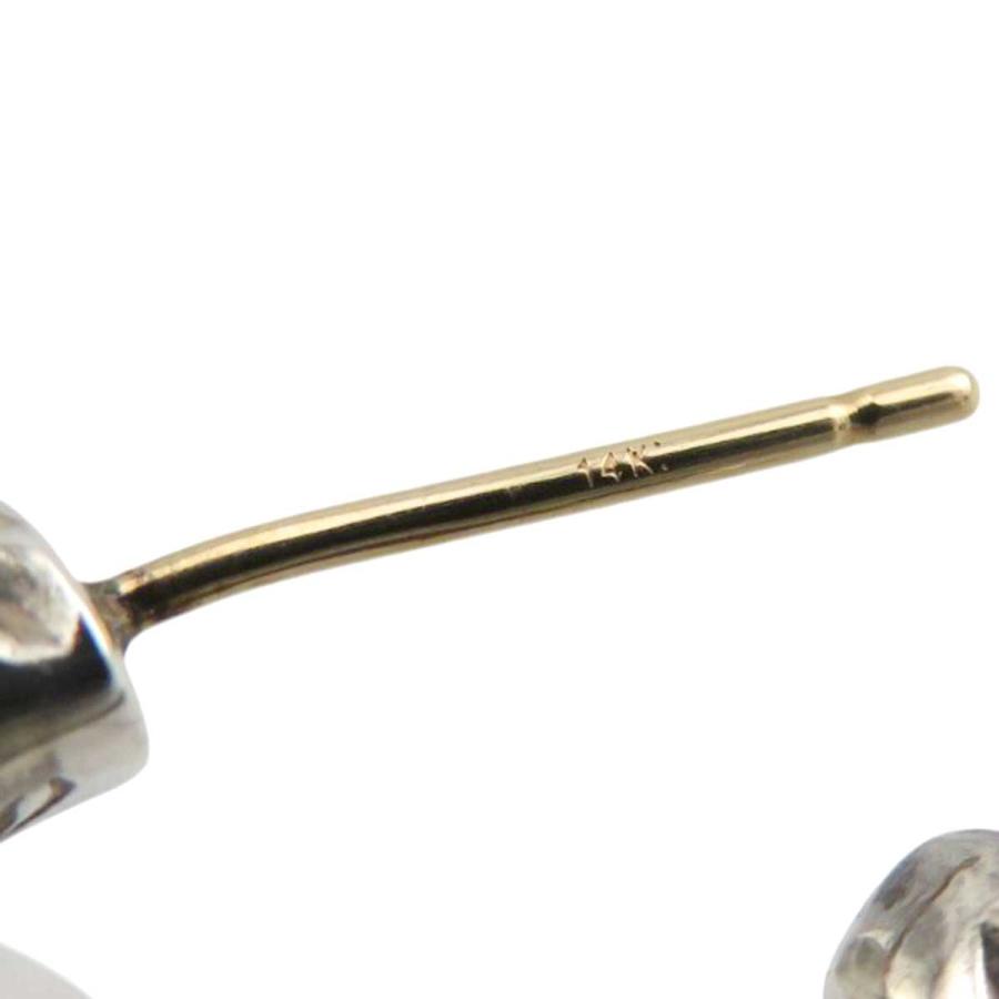 クロムハーツ スクロール フープ ピアス ポスト14k クロムハーツ スクロール フープ ピアス ポスト14k クロムハーツ