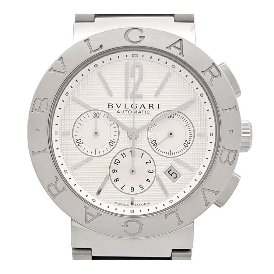 BVLGARI ブルガリ クロノグラフ デイト BB42WSSDCH 自動巻き 
