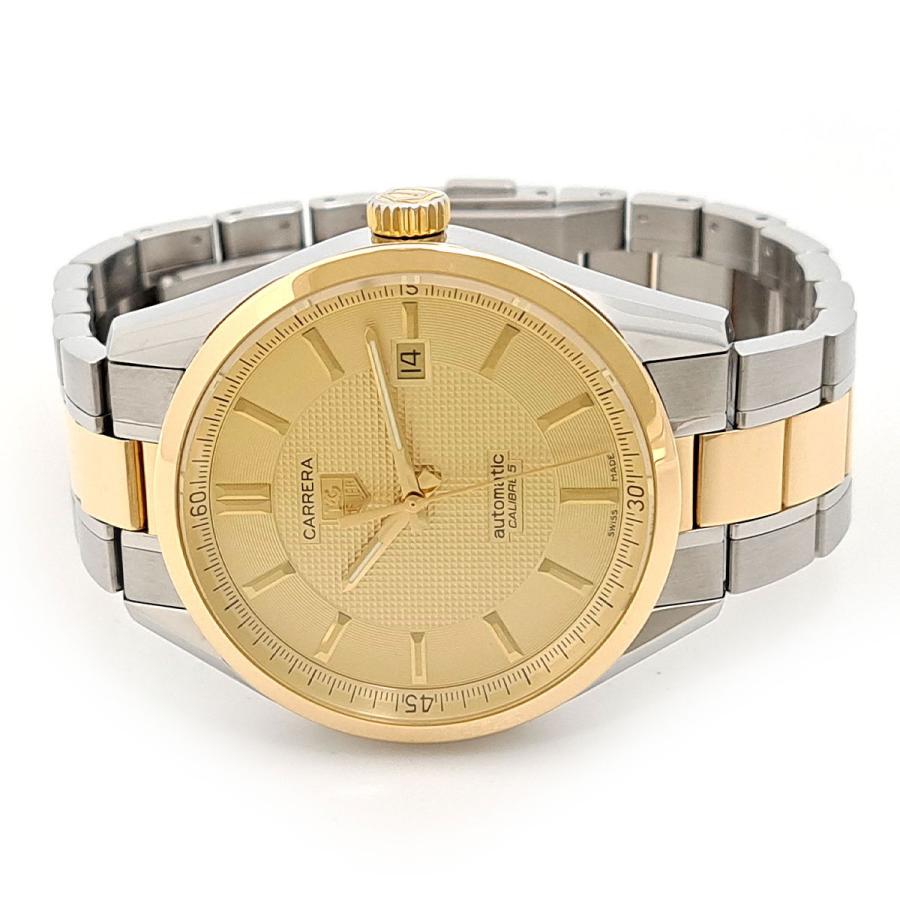 タグホイヤー カレラ WV215B 自動巻き ステンレススティール イエロー